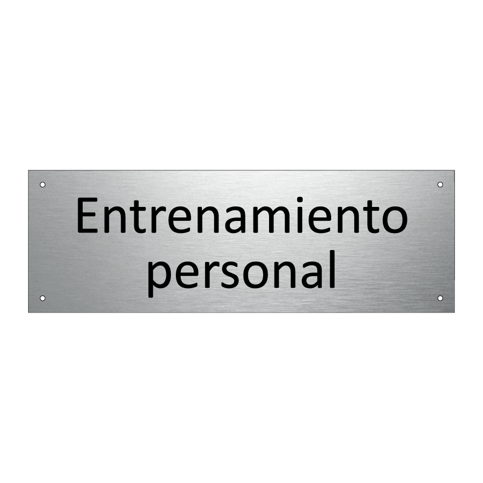 Entrenamiento personal