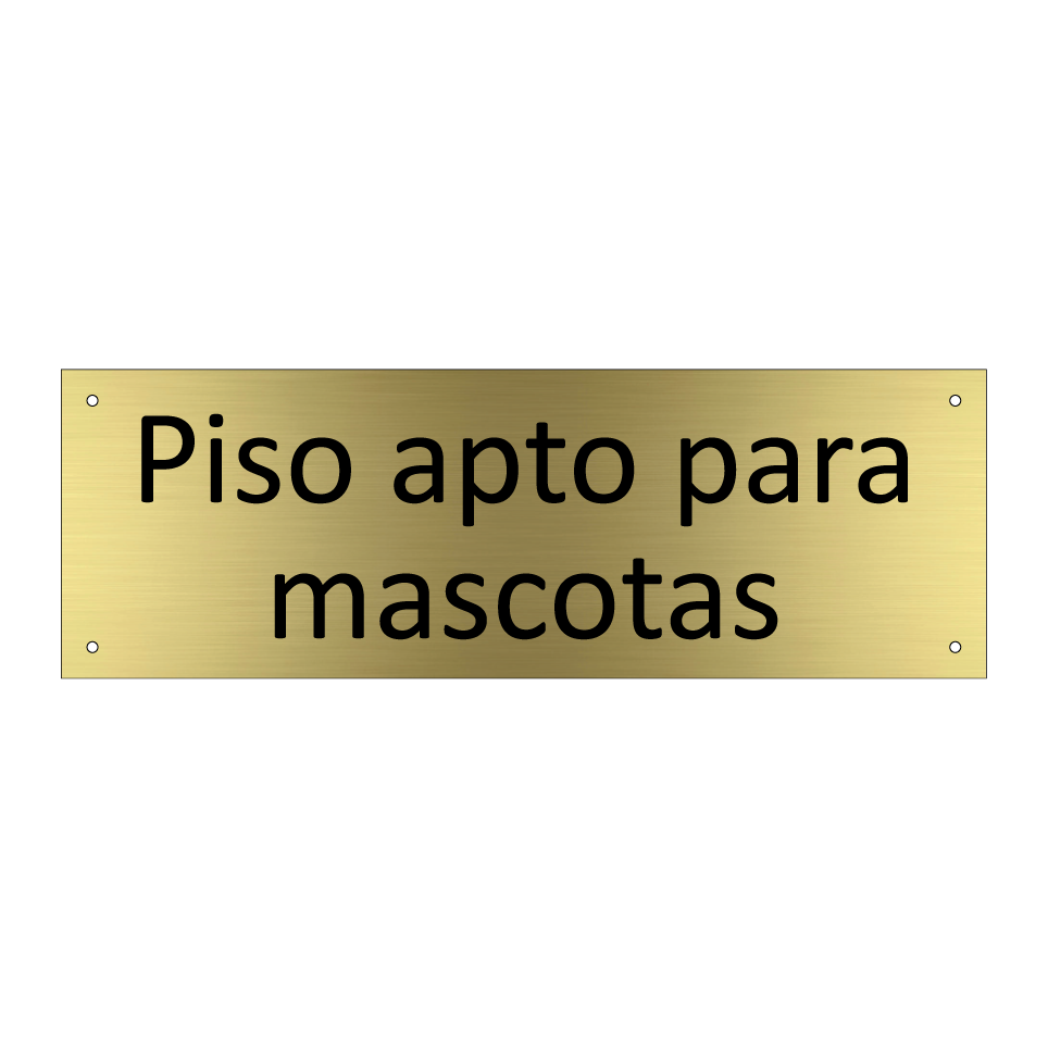Piso apto para mascotas