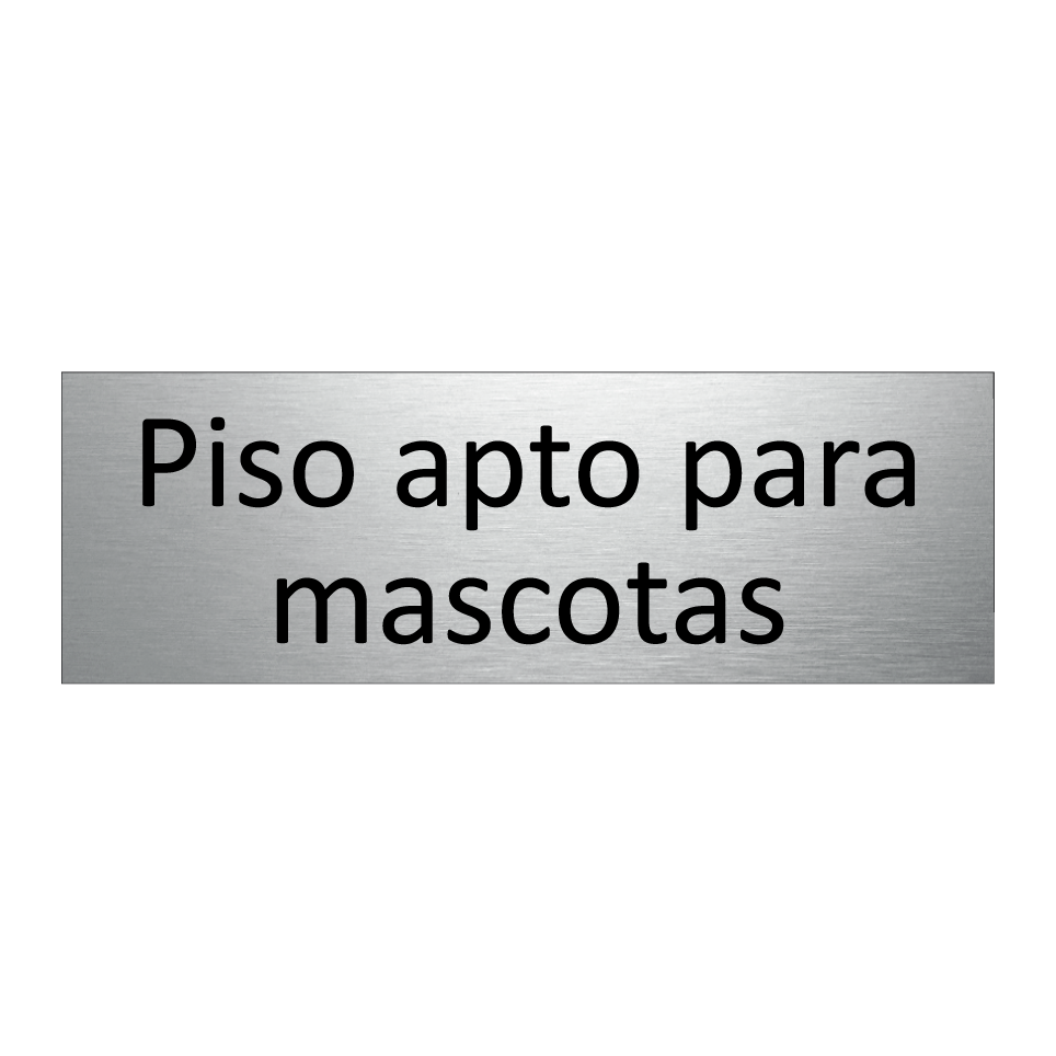 Piso apto para mascotas