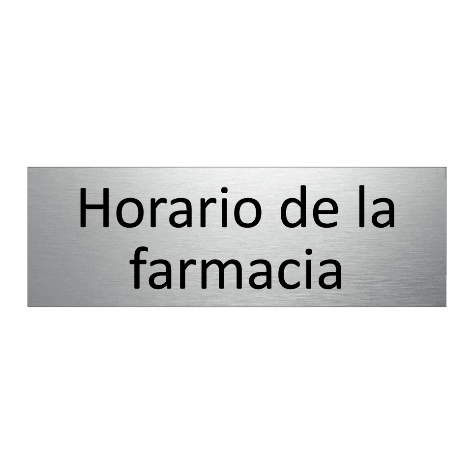 Horario de la farmacia