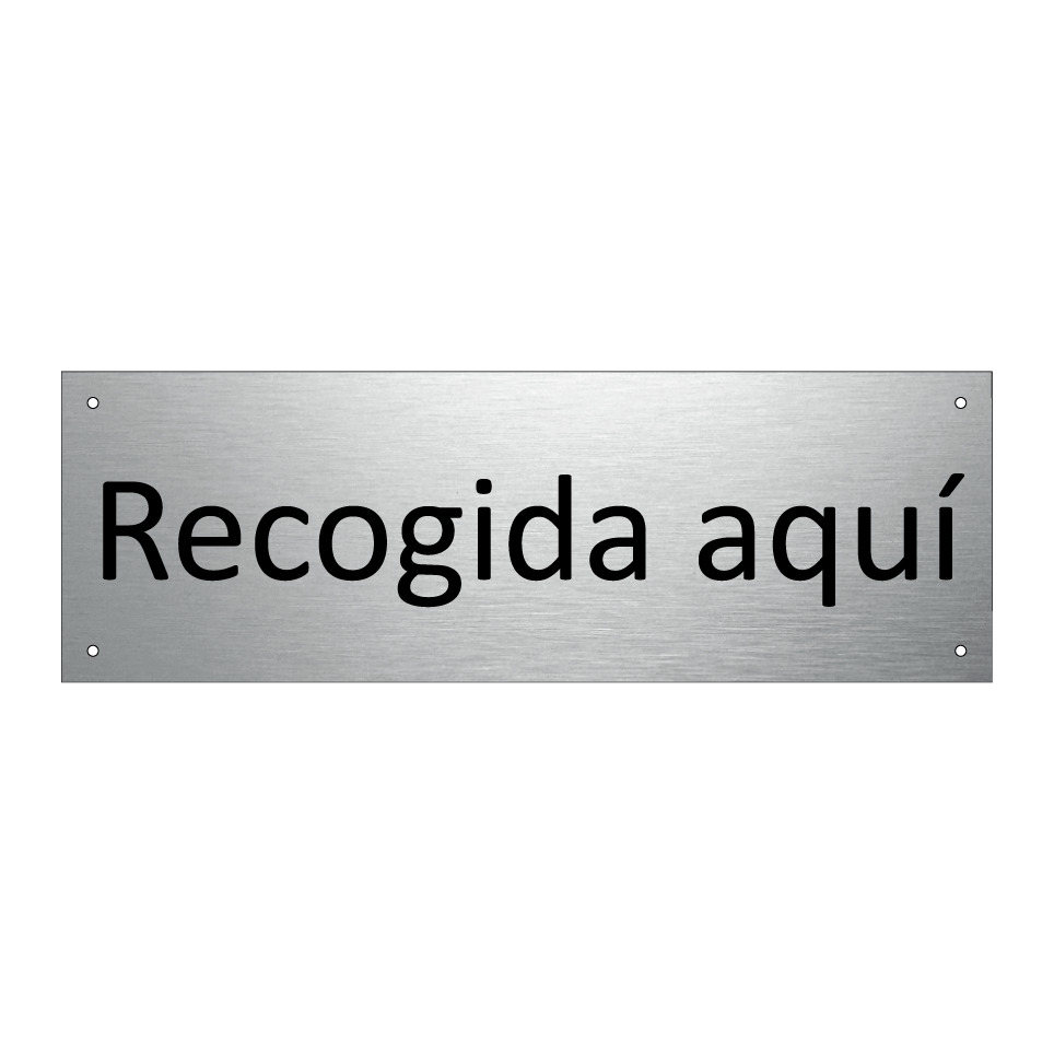 Recogida aquí