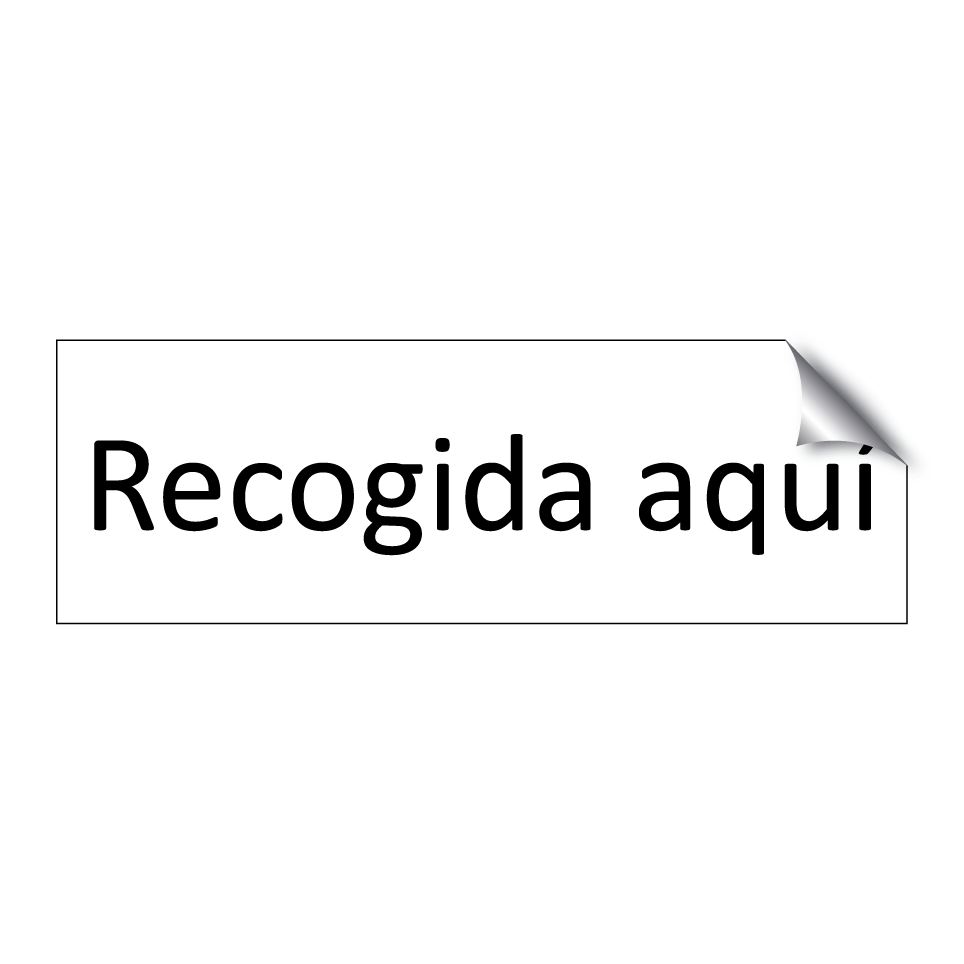 Recogida aquí
