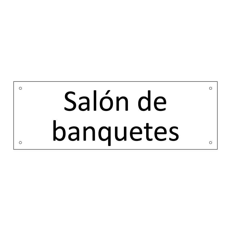Salón de banquetes