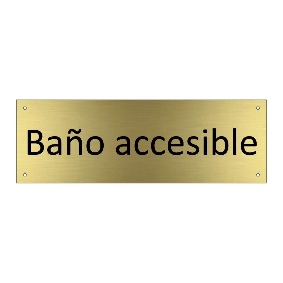 Baño accesible