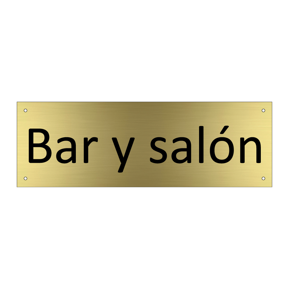Bar y salón