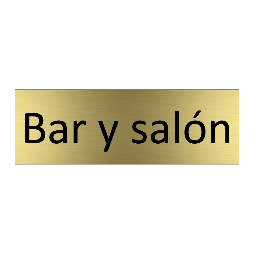 Bar y salón