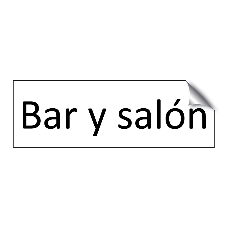 Bar y salón