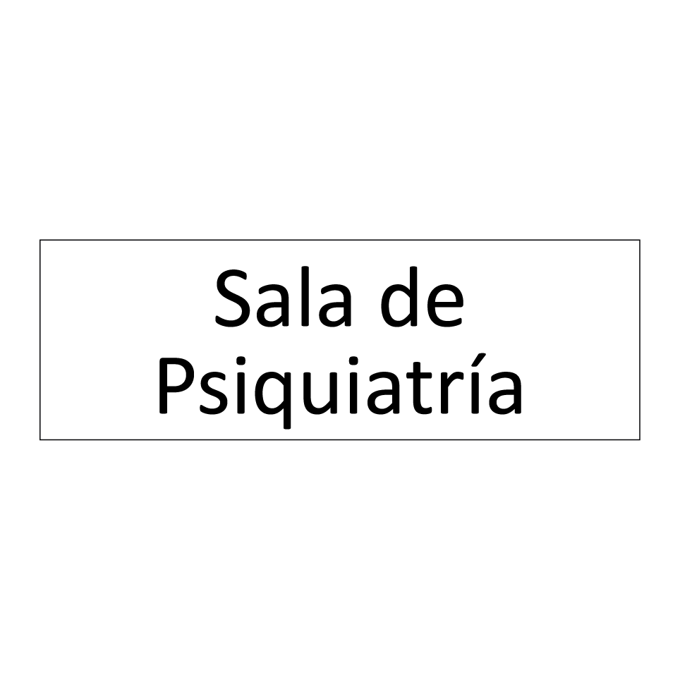 Sala de Psiquiatría