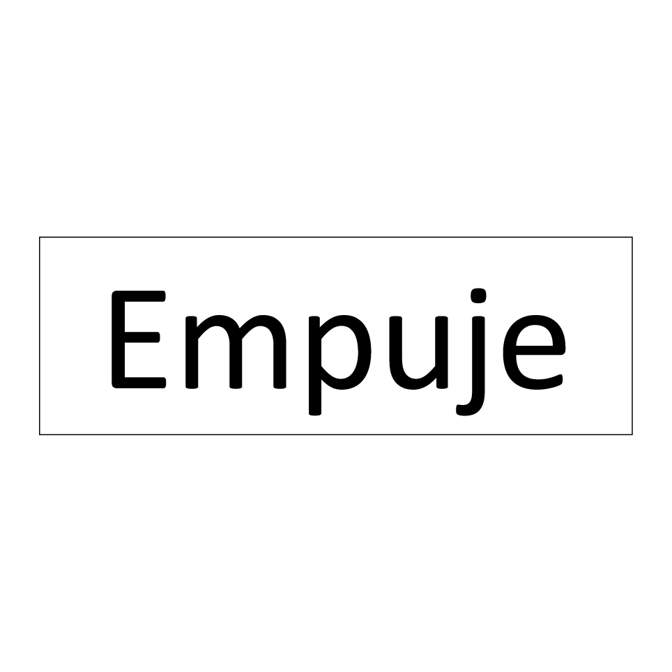 Empuje