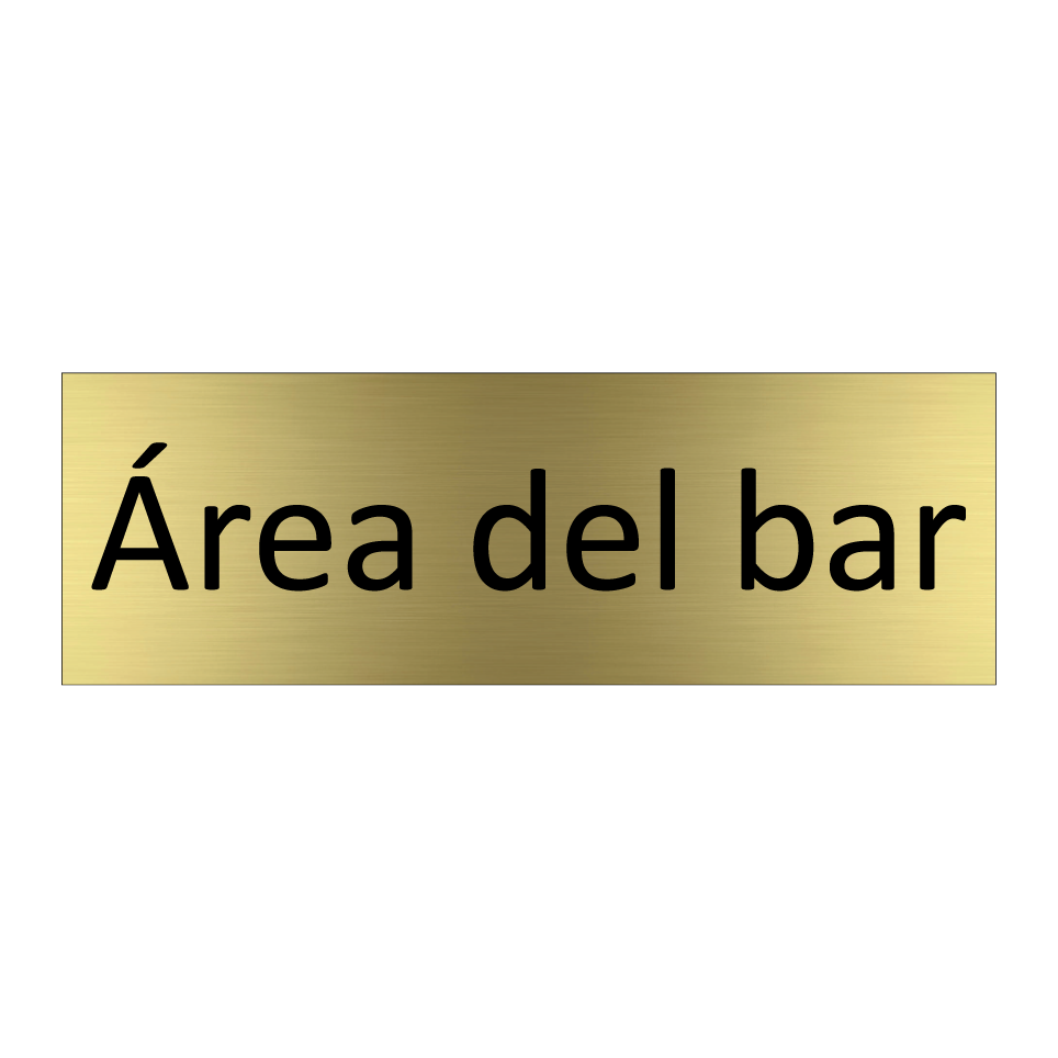 Área del bar
