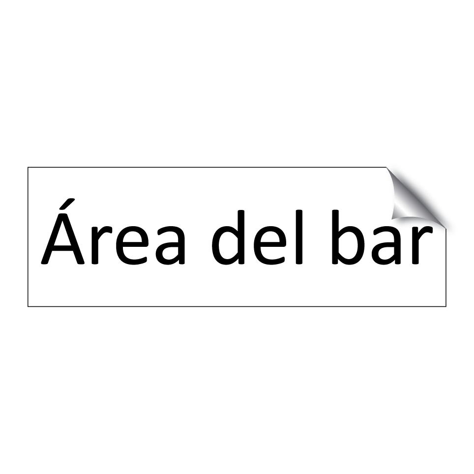Área del bar