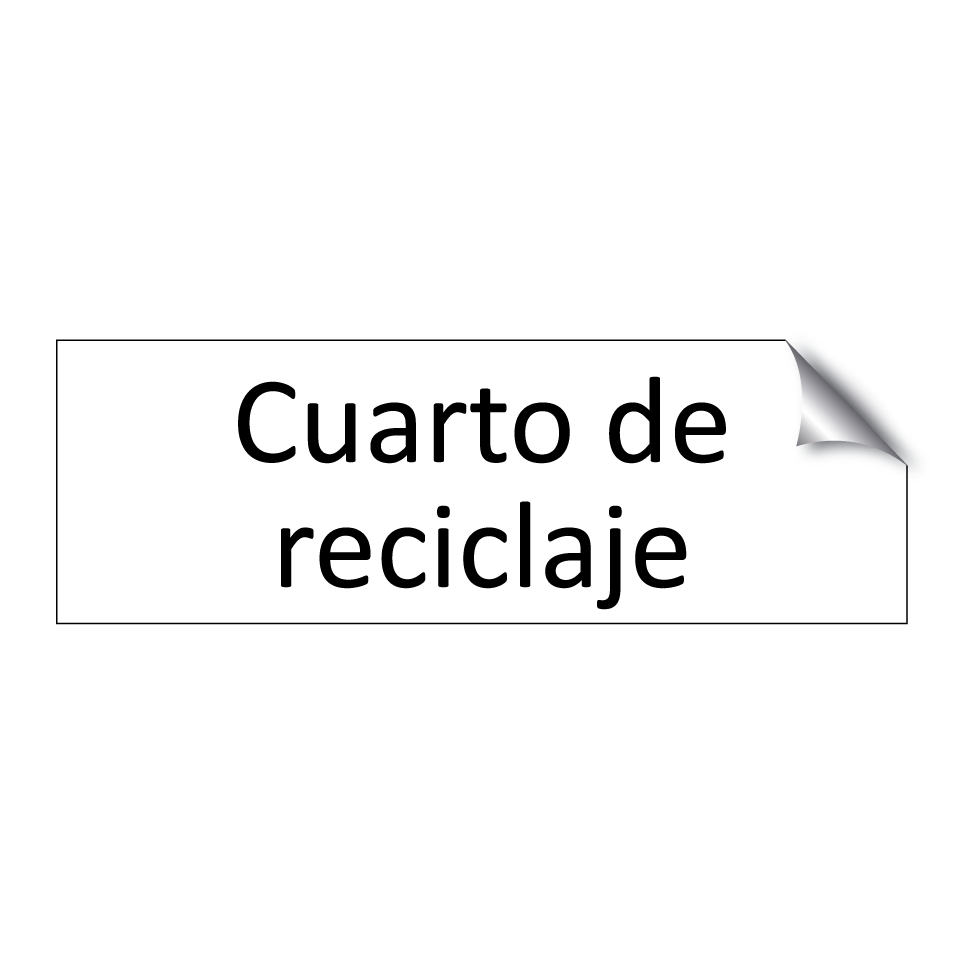 Cuarto de reciclaje