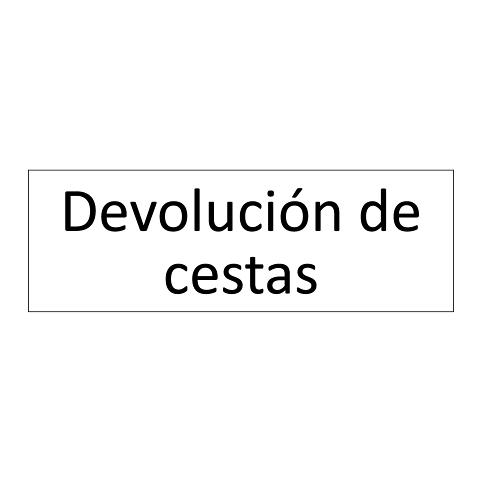 Devolución de cestas