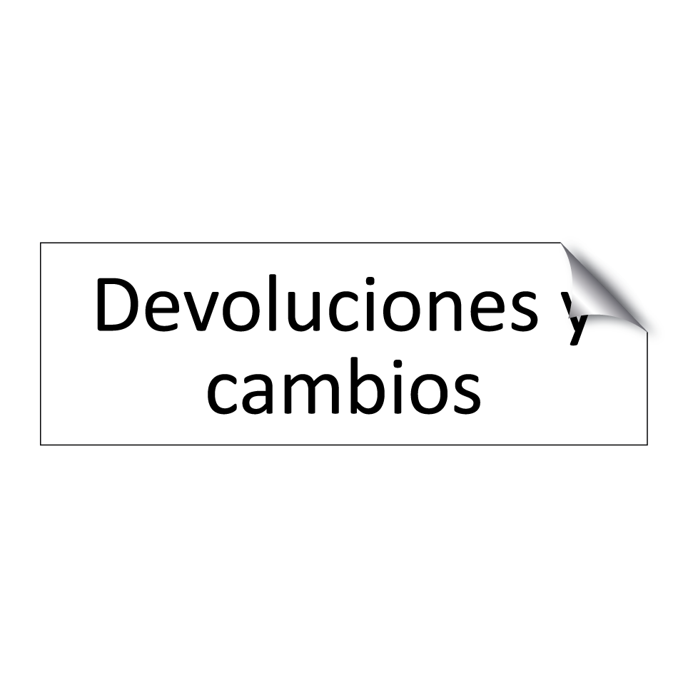 Devoluciones y cambios
