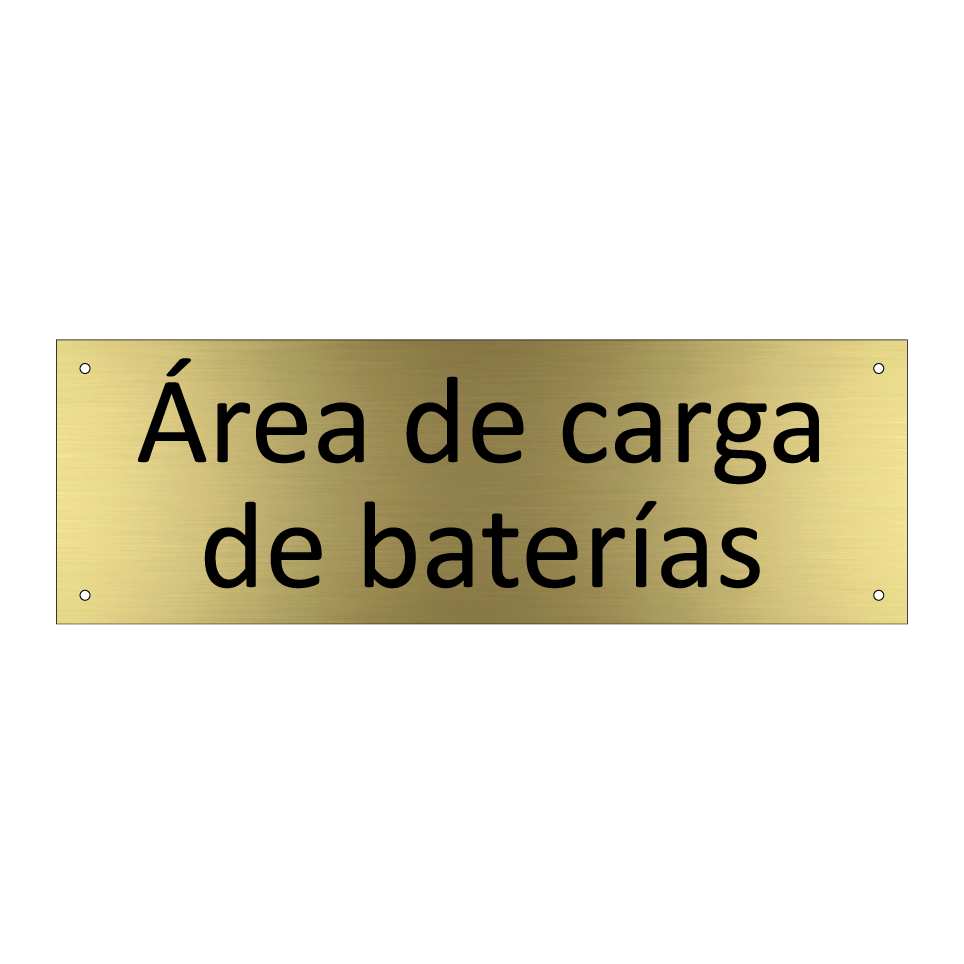 Área de carga de baterías