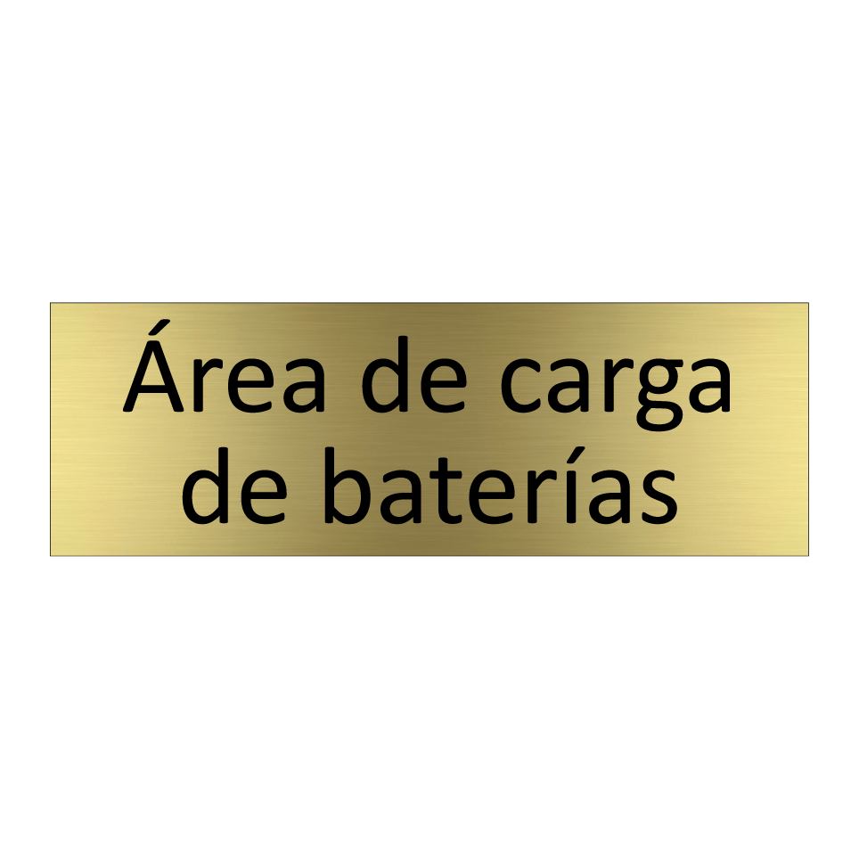 Área de carga de baterías