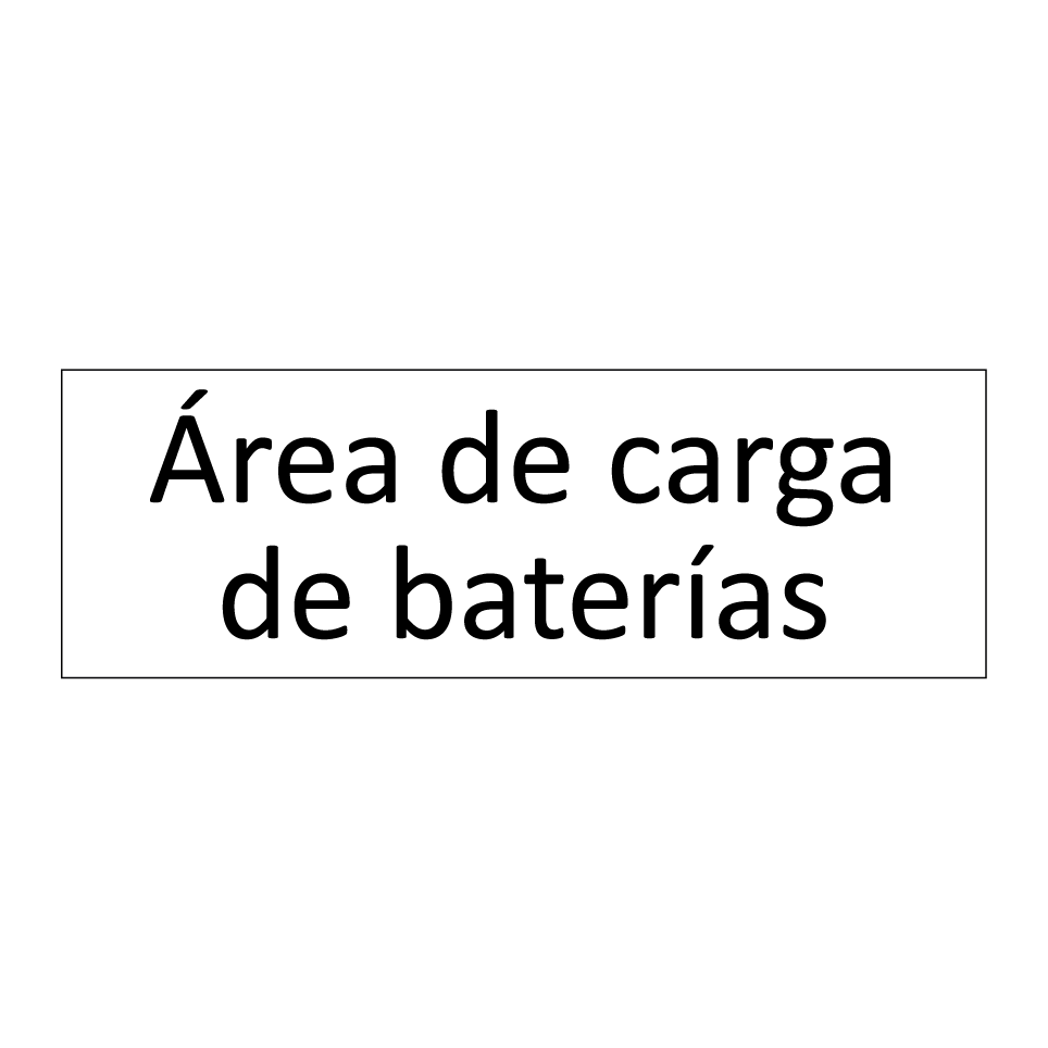 Área de carga de baterías