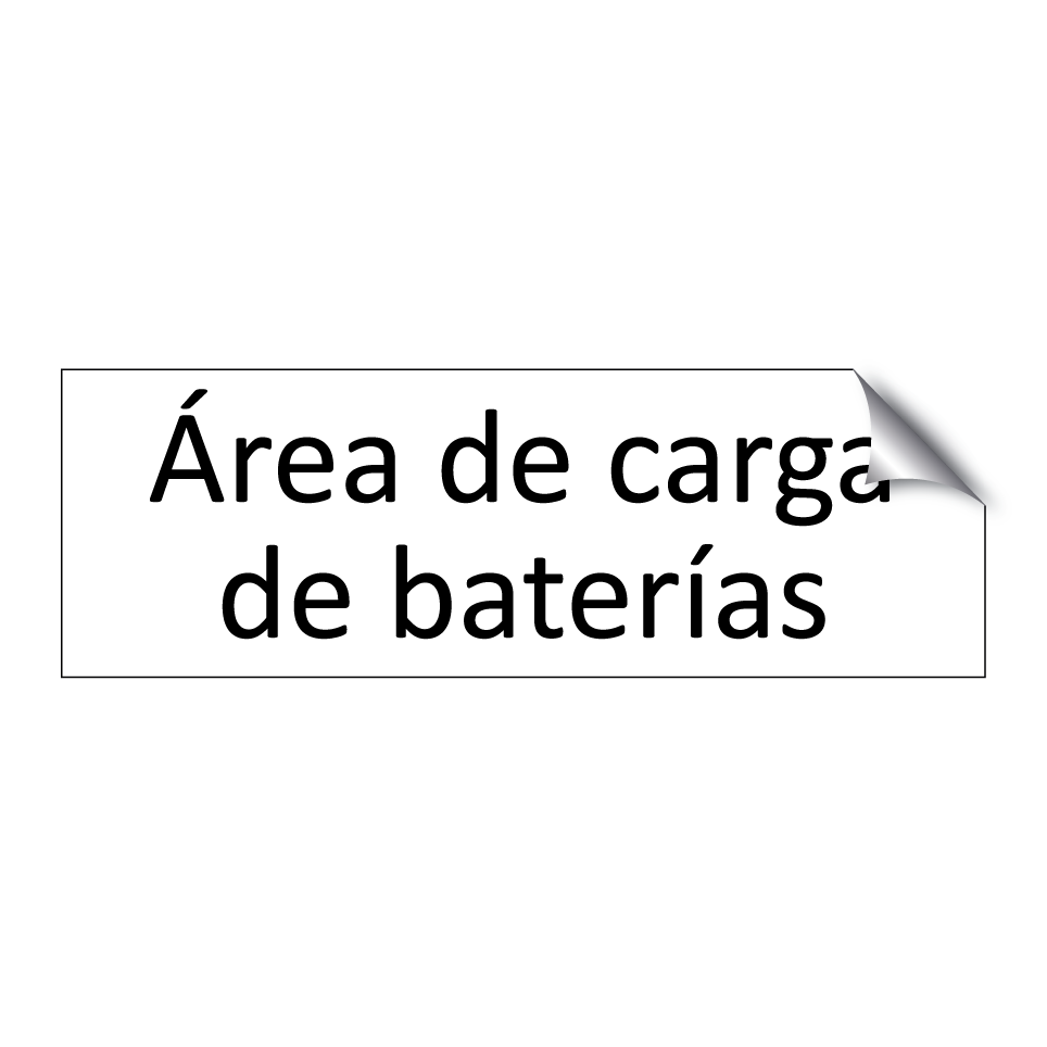 Área de carga de baterías