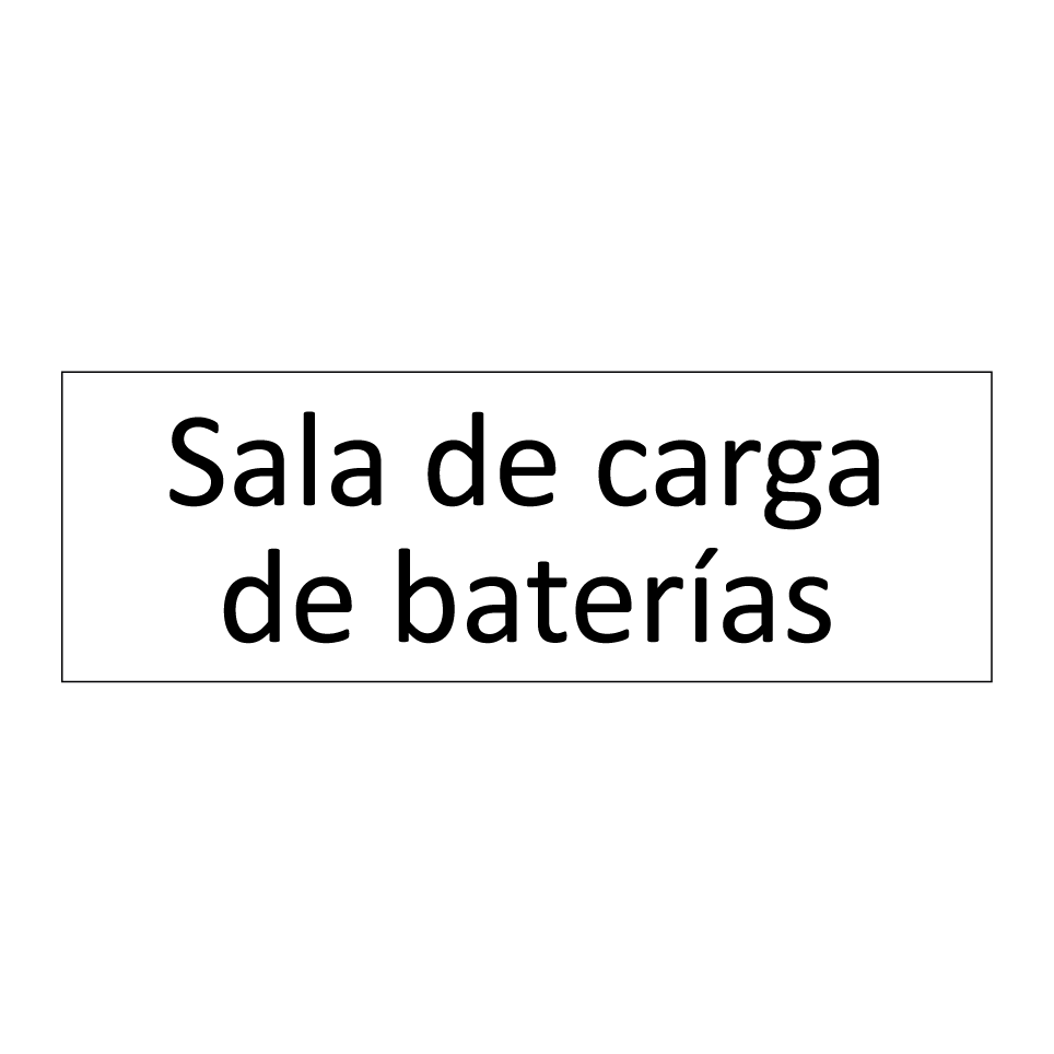 Sala de carga de baterías