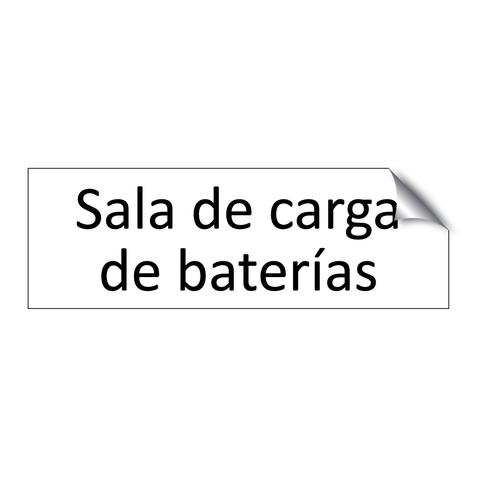 Sala de carga de baterías