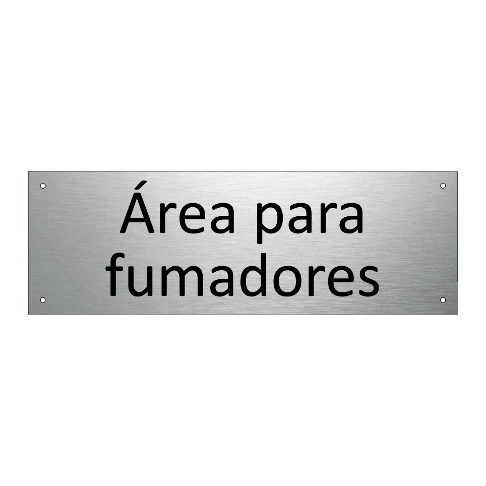 Área para fumadores