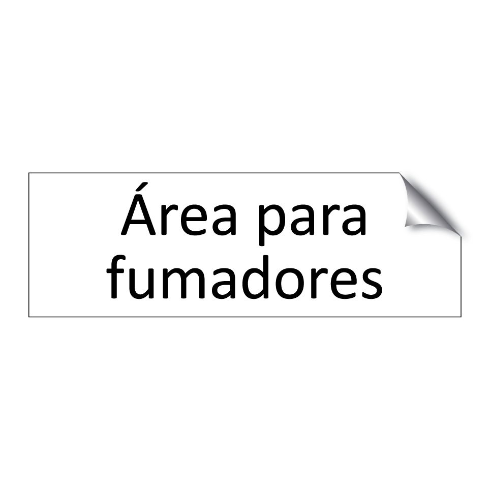 Área para fumadores