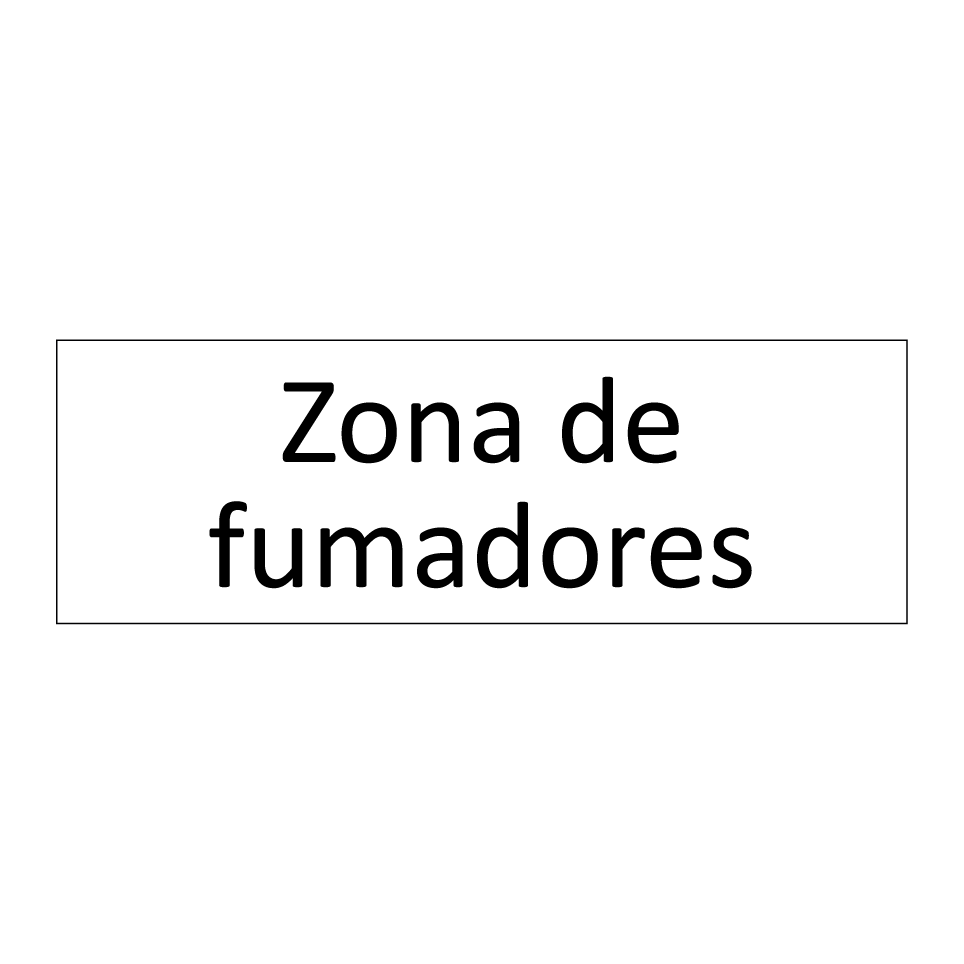 Zona de fumadores