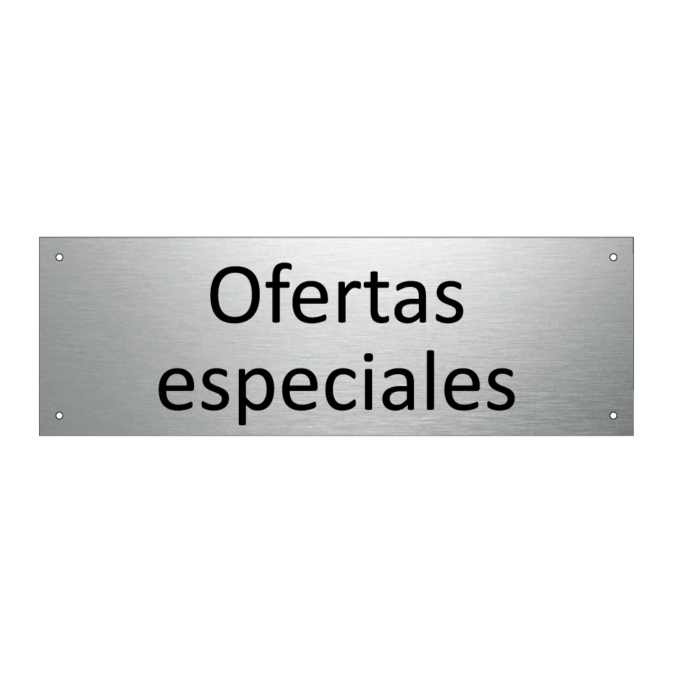 Ofertas especiales