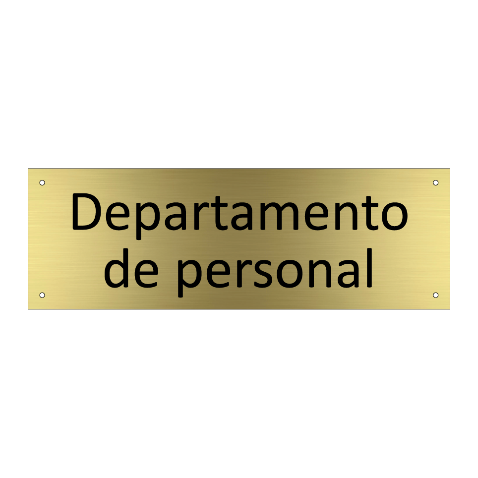 Departamento de personal