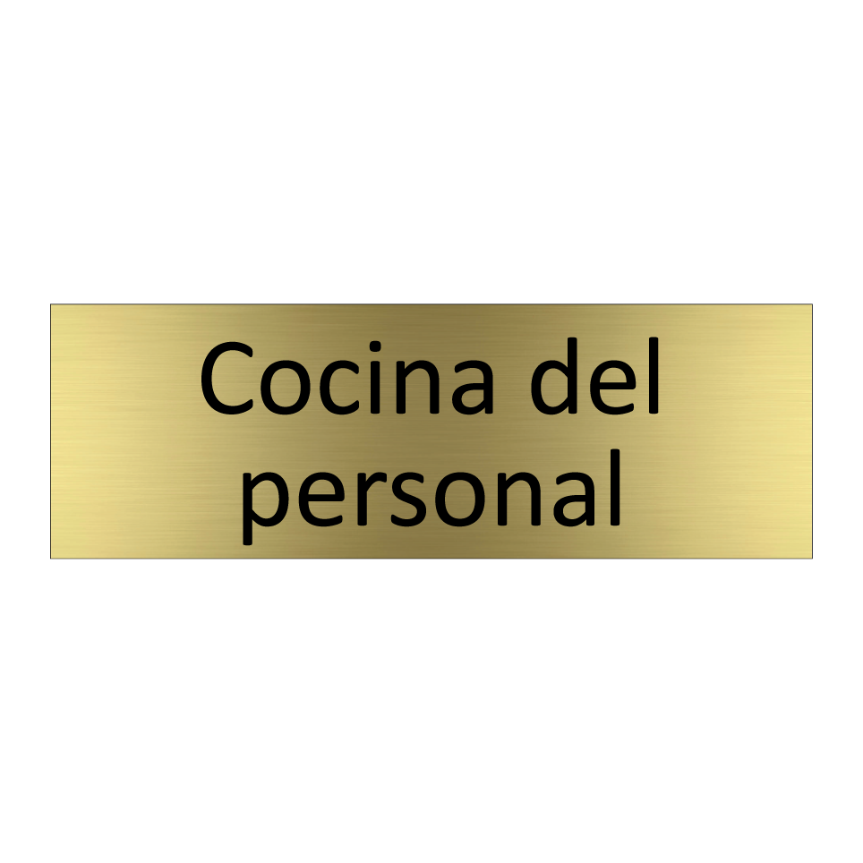 Cocina del personal