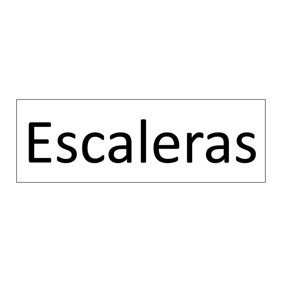 Escaleras