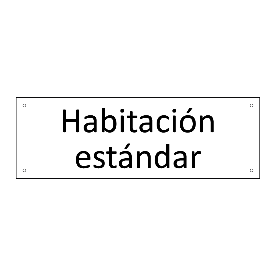 Habitación estándar