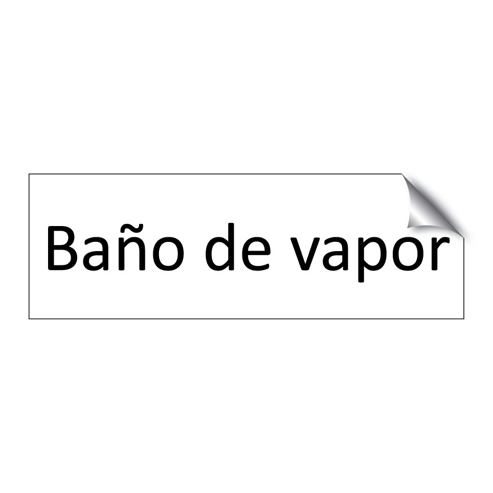 Baño de vapor