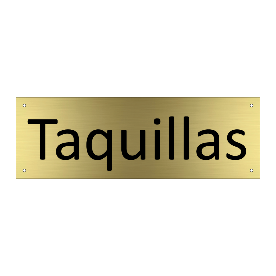 Taquillas