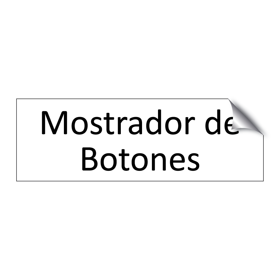 Mostrador de Botones