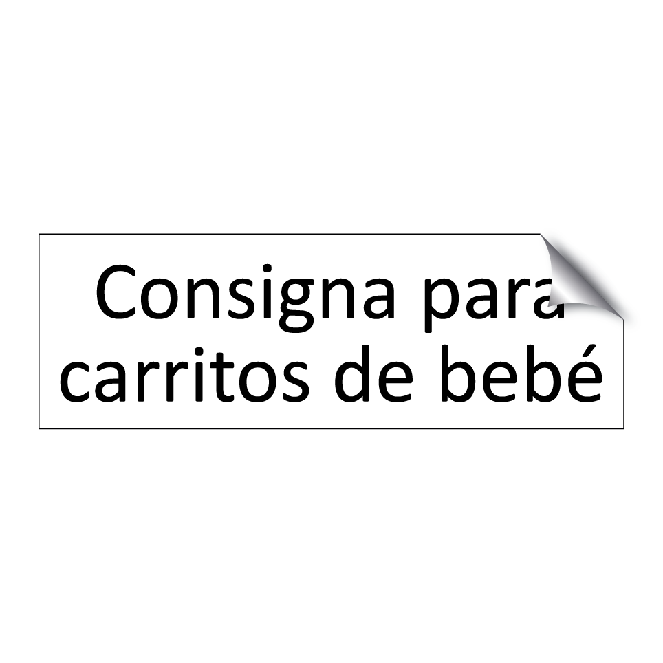 Consigna para carritos de bebé