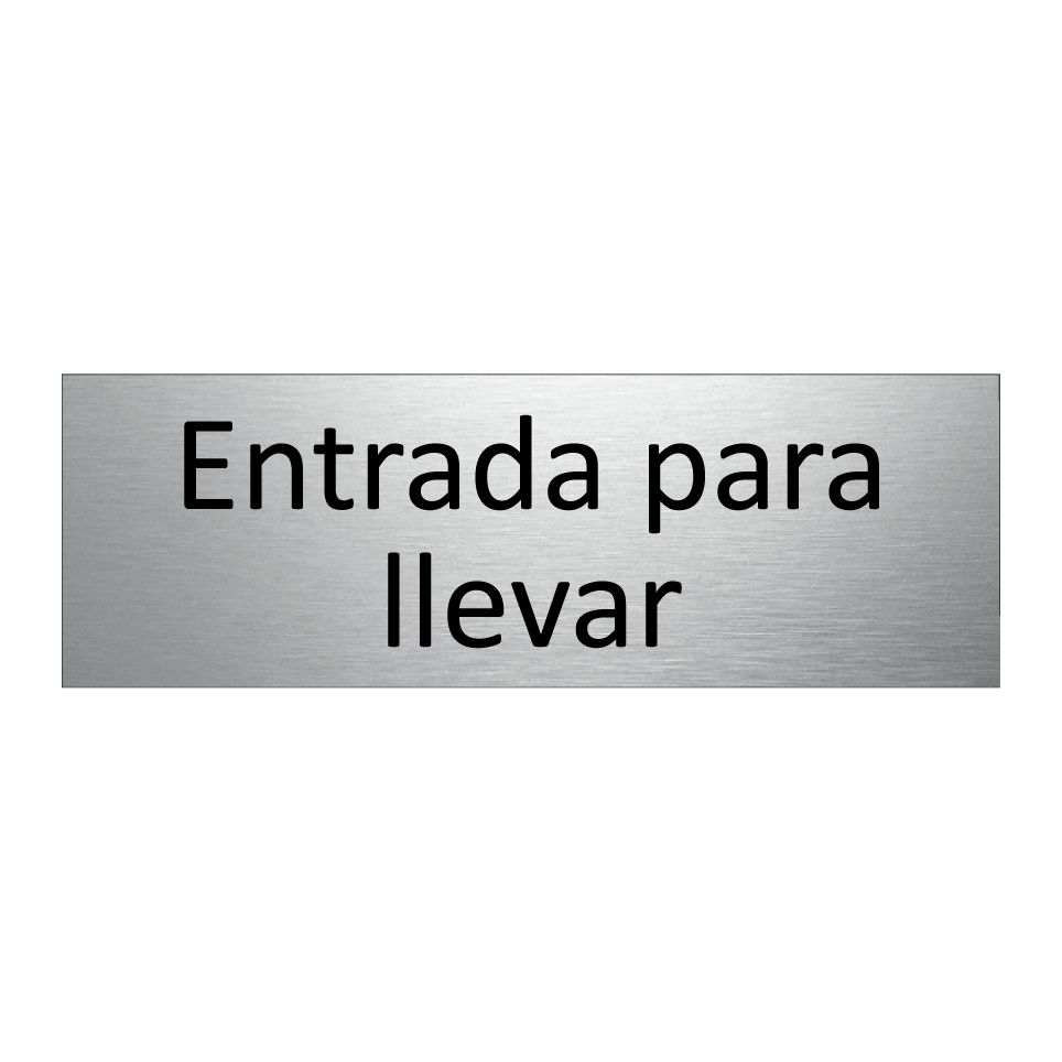 Entrada para llevar