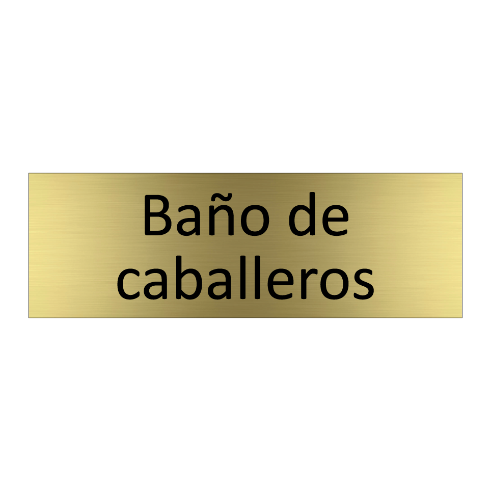 Baño de caballeros