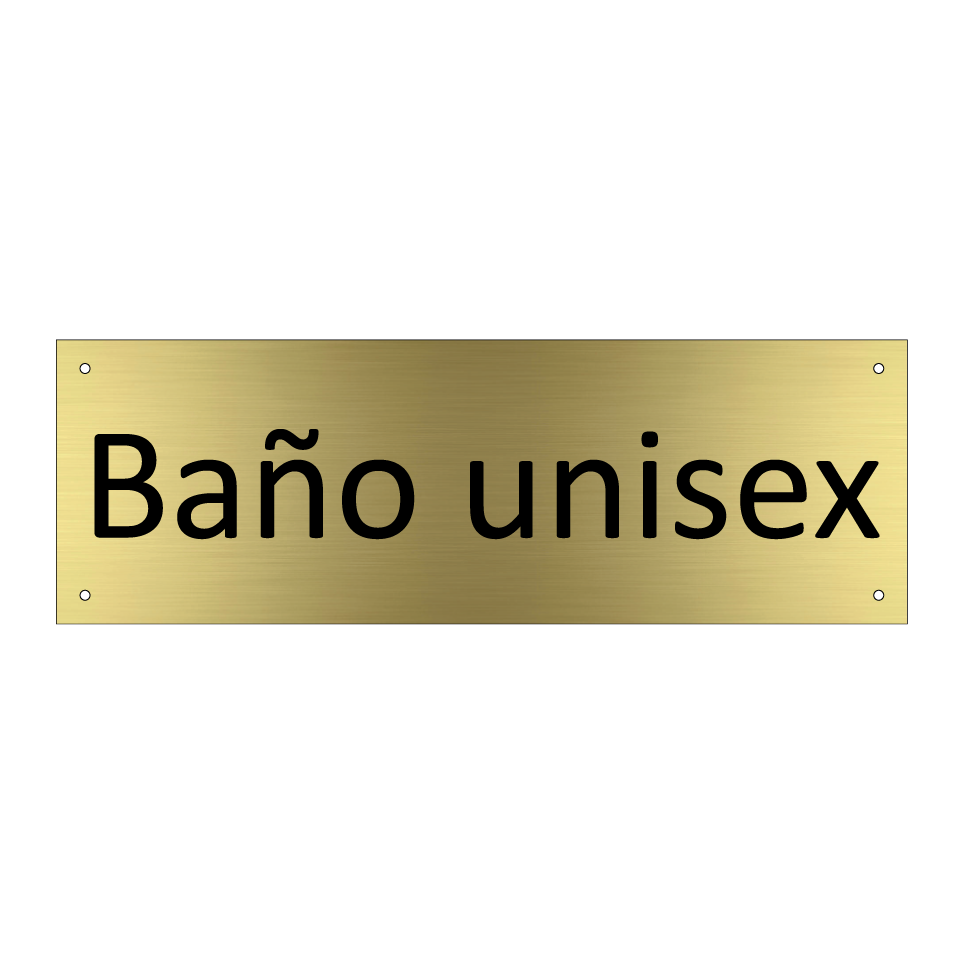 Baño unisex