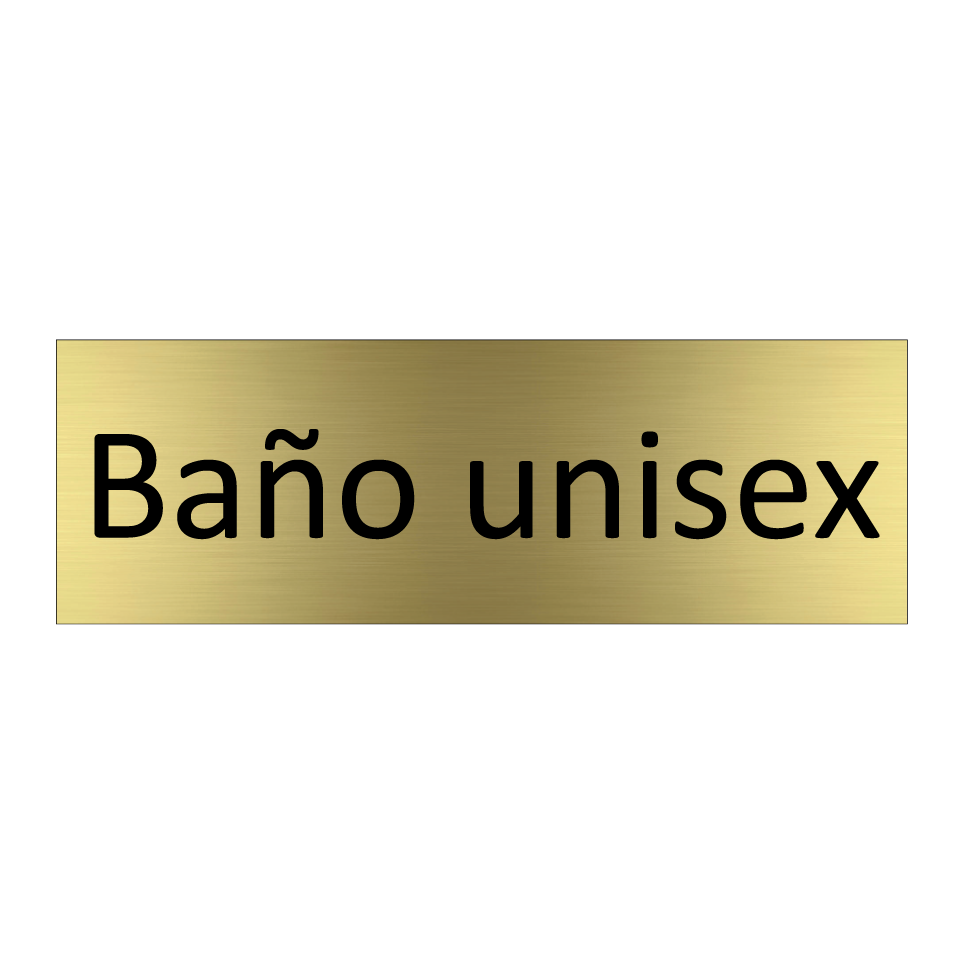 Baño unisex