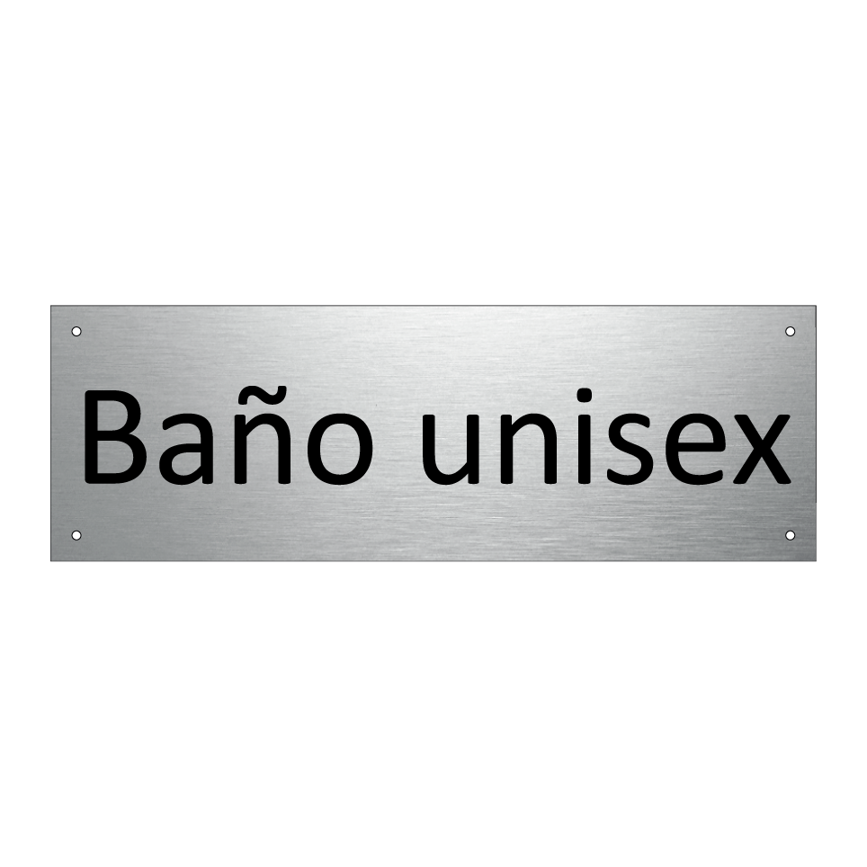 Baño unisex