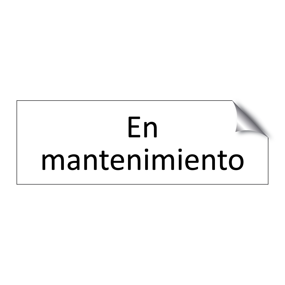 En mantenimiento