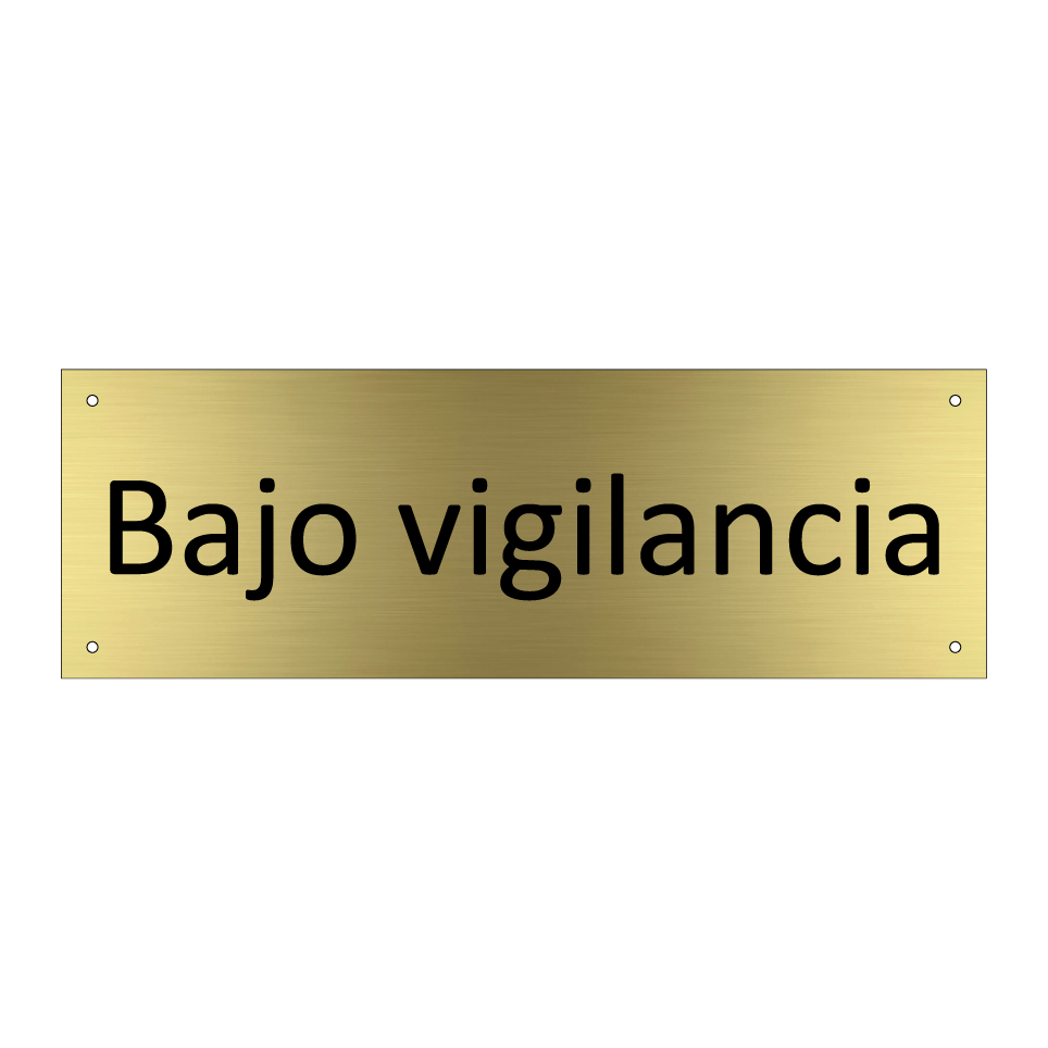 Bajo vigilancia