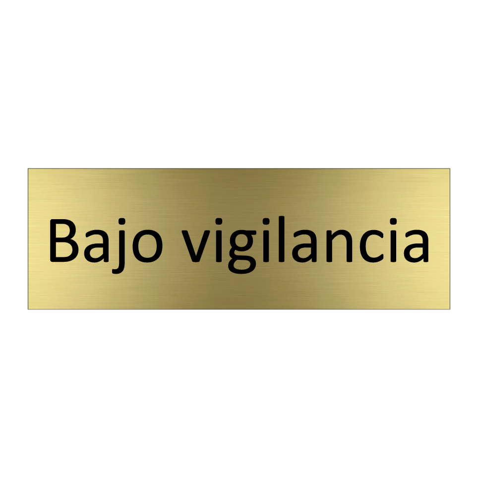 Bajo vigilancia