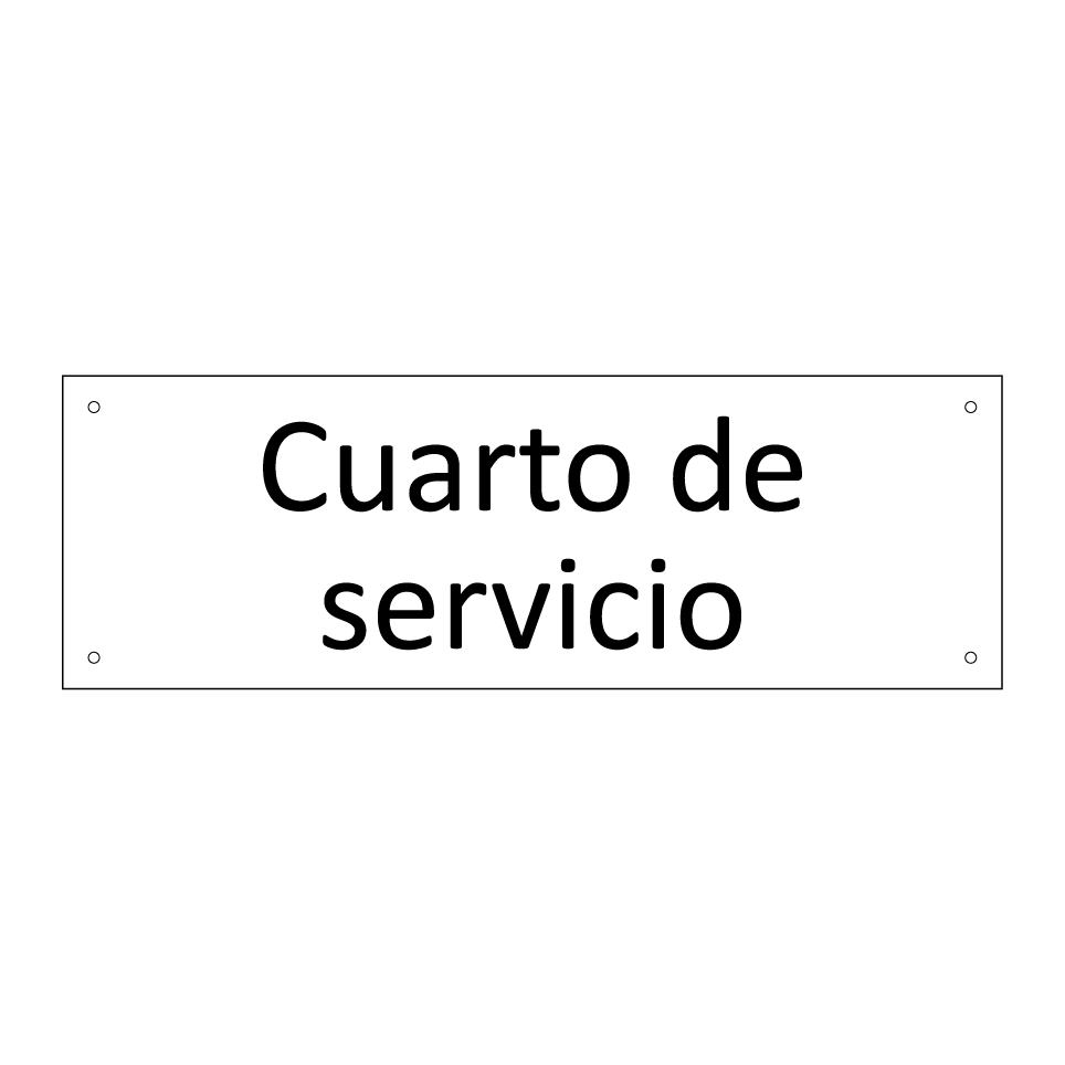 Cuarto de servicio