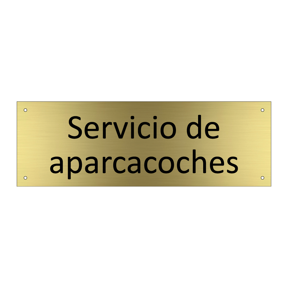 Servicio de aparcacoches