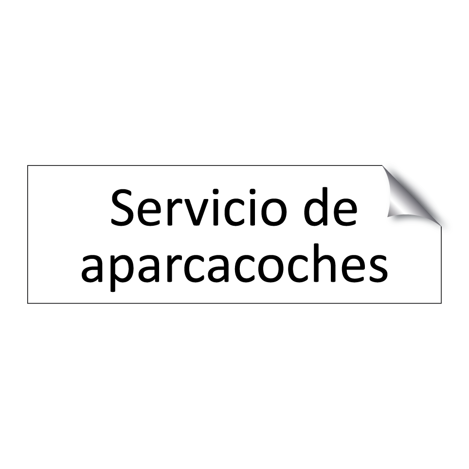 Servicio de aparcacoches