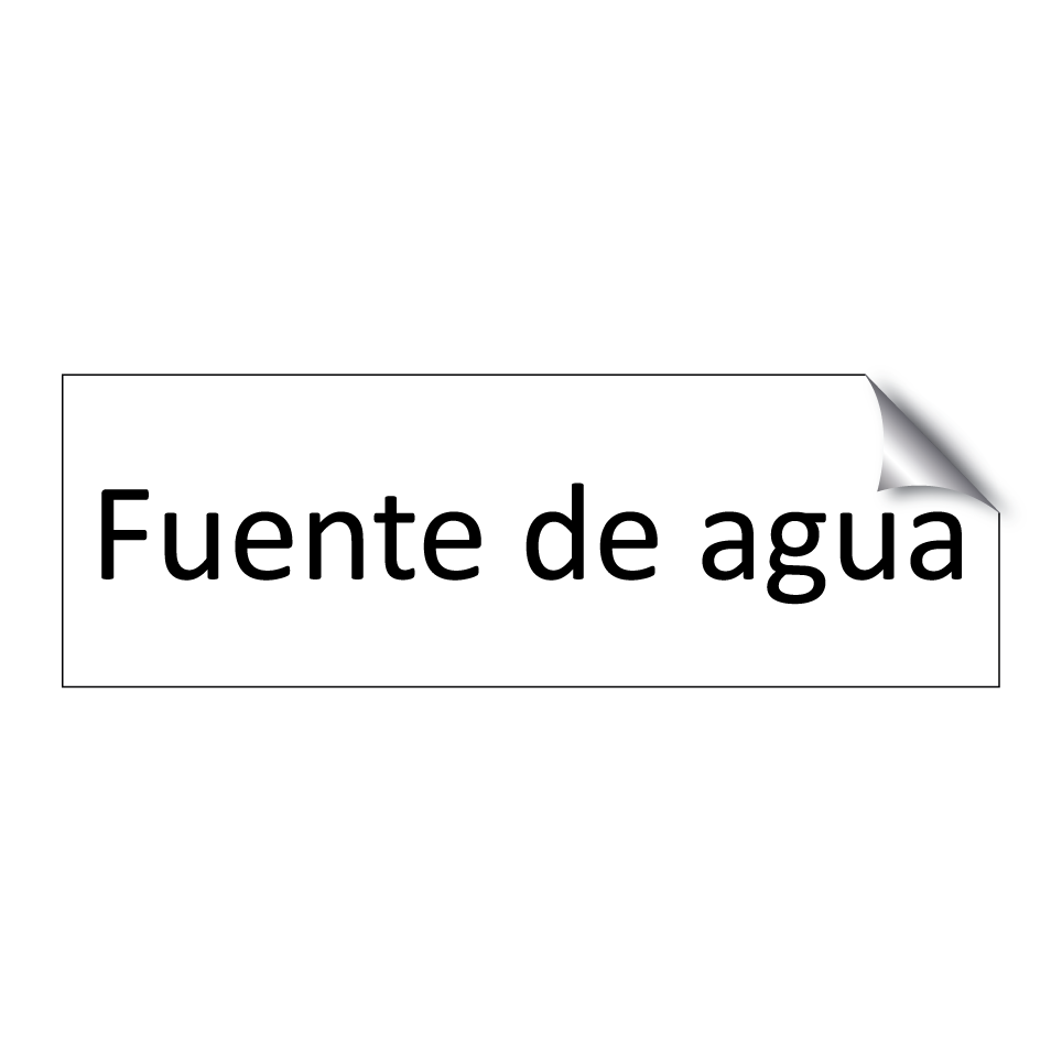 Fuente de agua