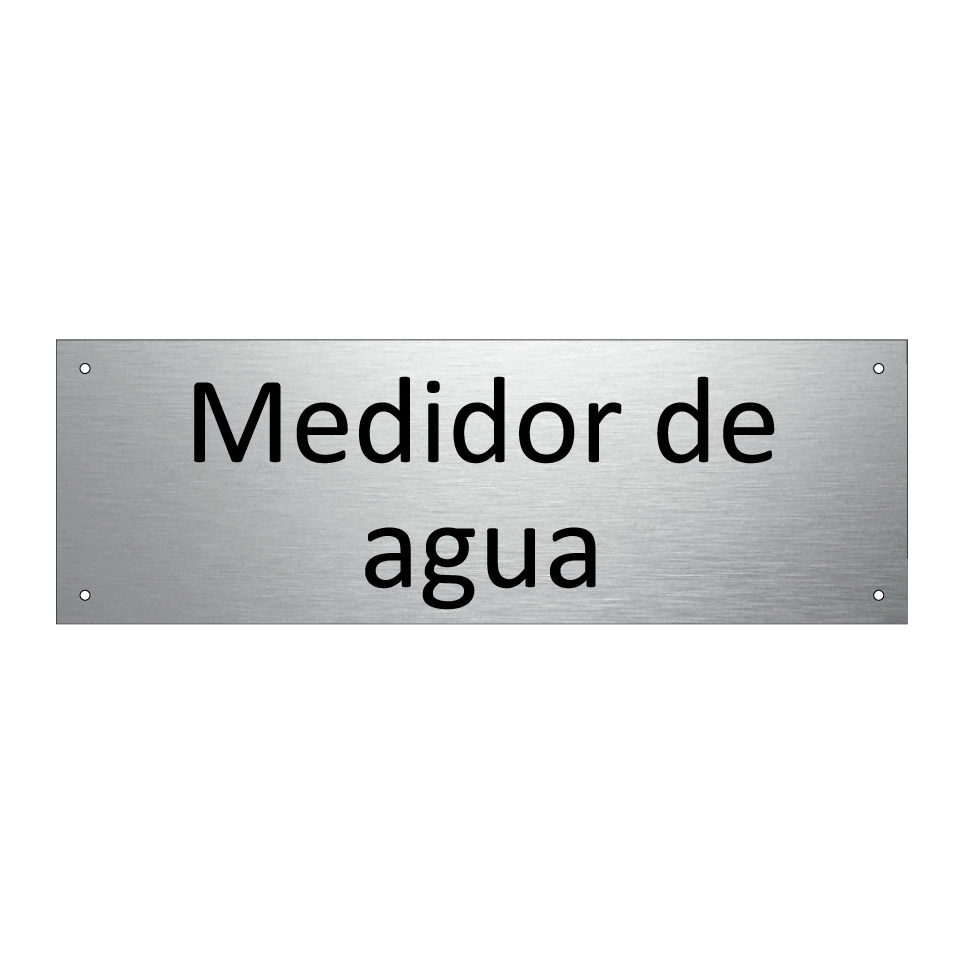 Medidor de agua