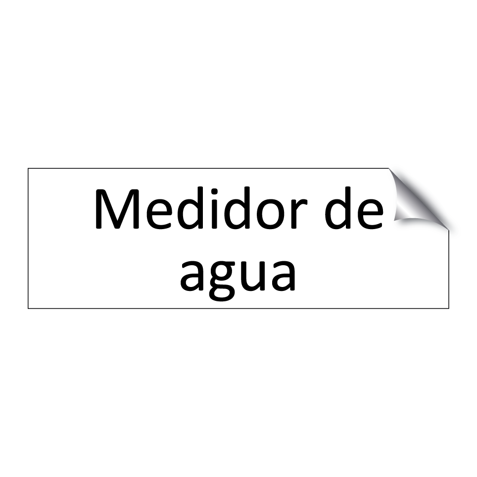 Medidor de agua